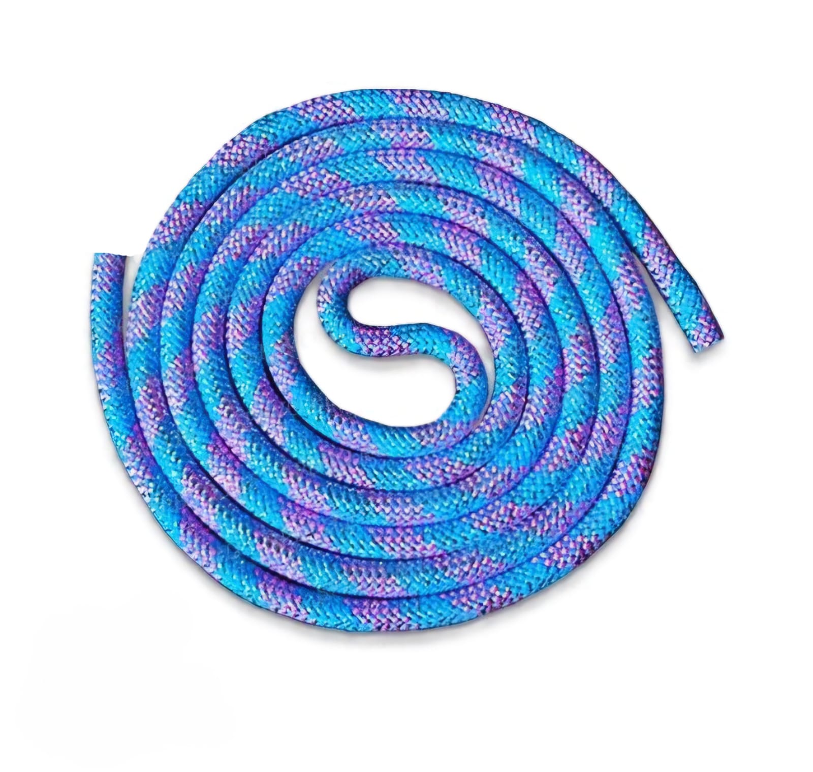 RG Rope 3 m, Blue-Lilac Lurex (018) view 2