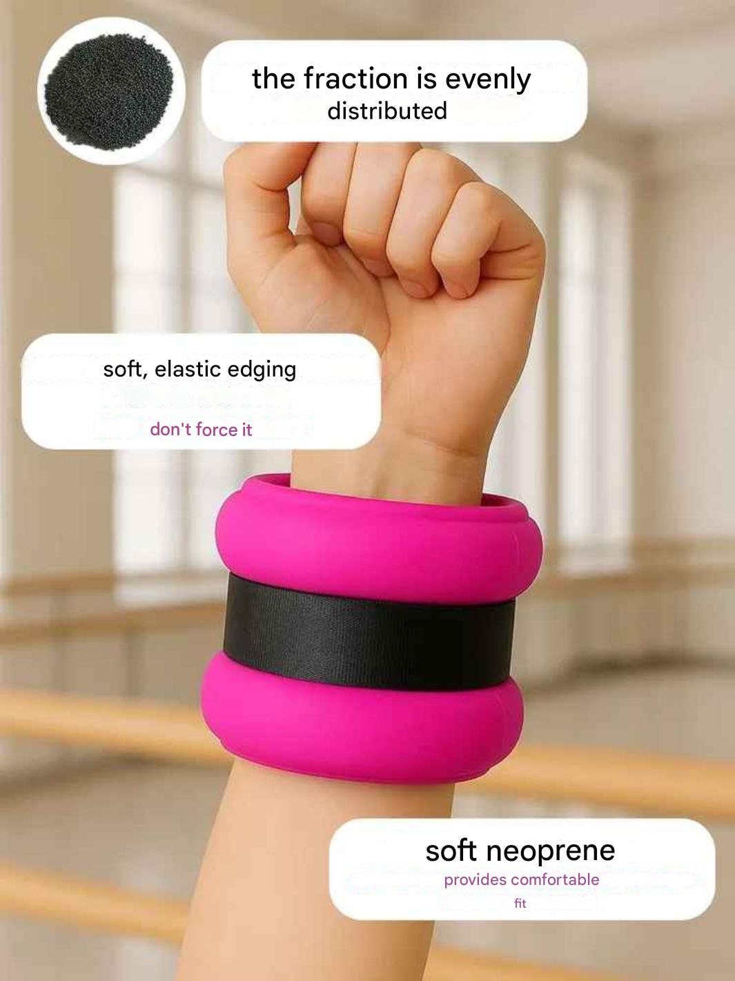 RG Arm/Leg weights 0,25g (Fuchsia) view 3