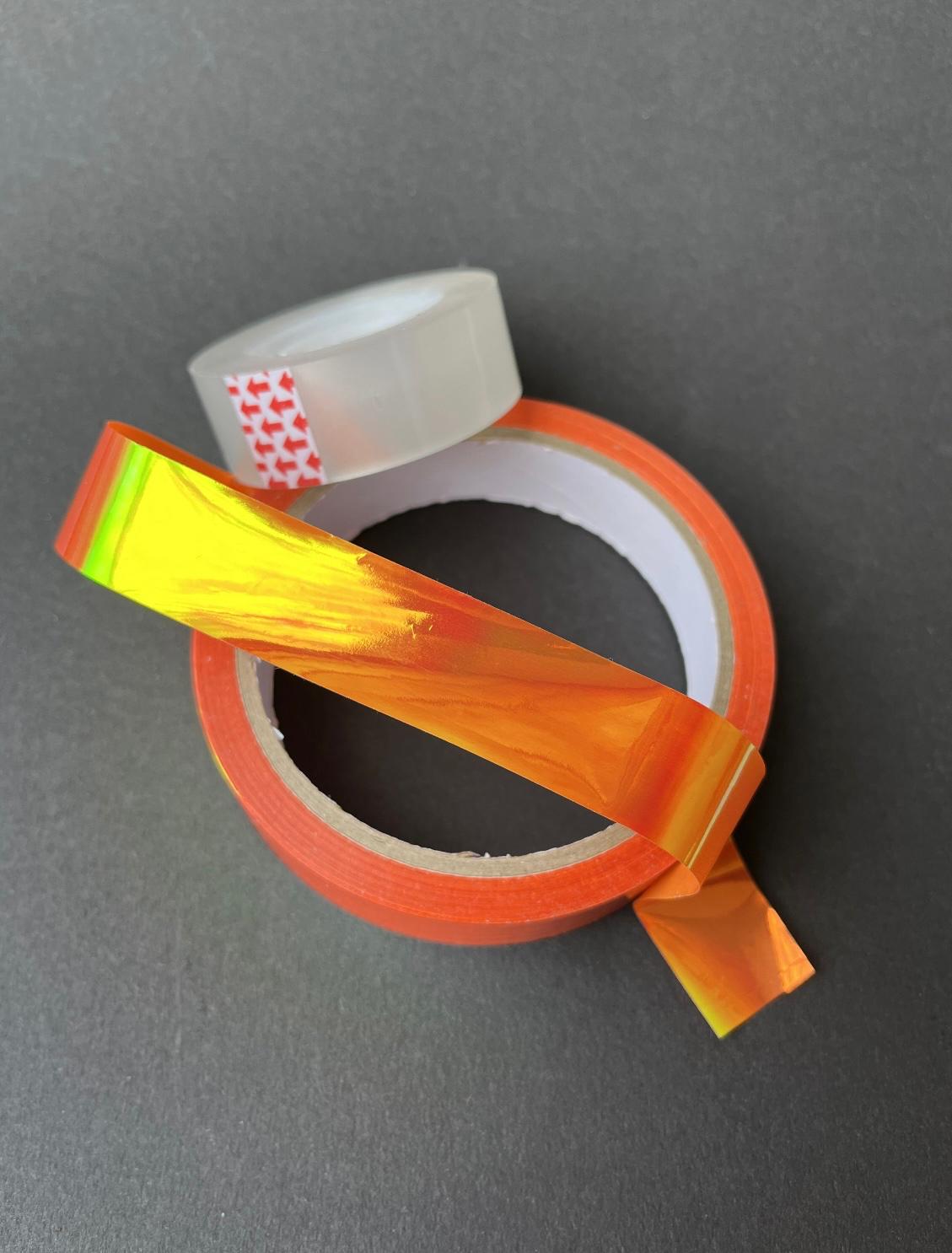 RG Tape for Gymnastics Hoop and Clubs (Orange-Red) view 3