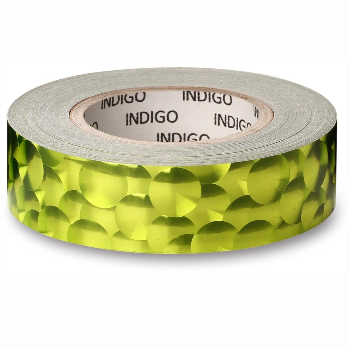 INDIGO "3D BUBBLE" Tape (Yellow-Lime)