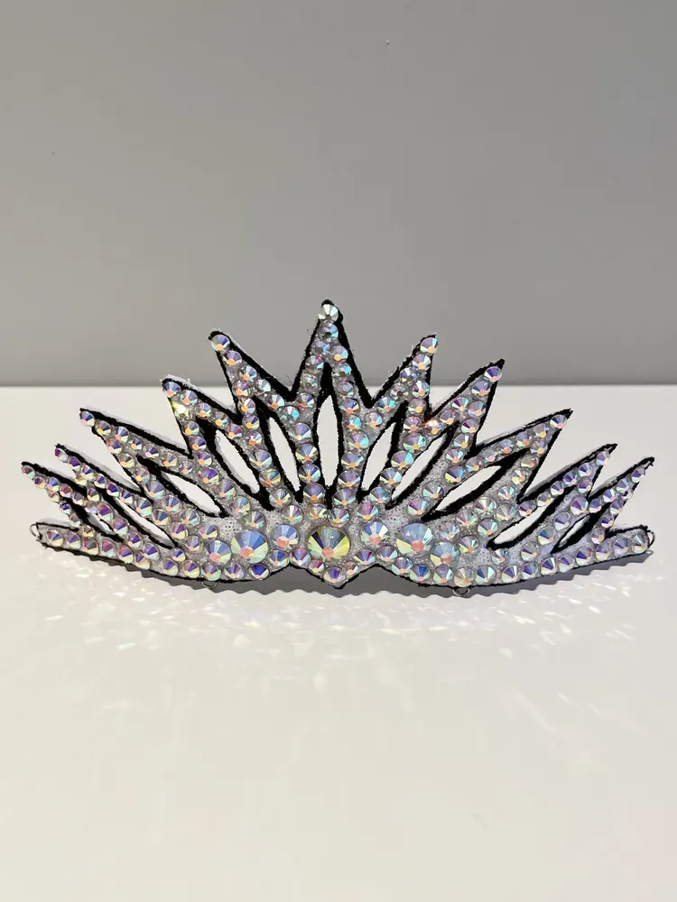 No. 13 RG Hair bun Crown (Silver) view 3