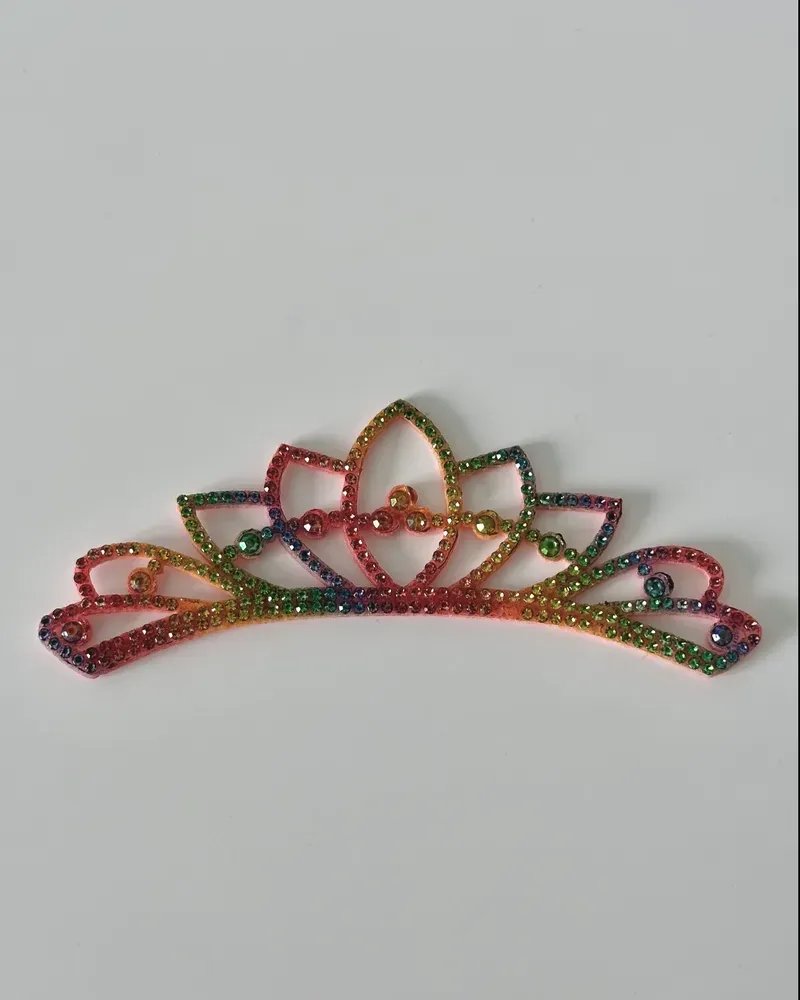 No. 8 RG Hair bun Crown (Multicolor) view 3