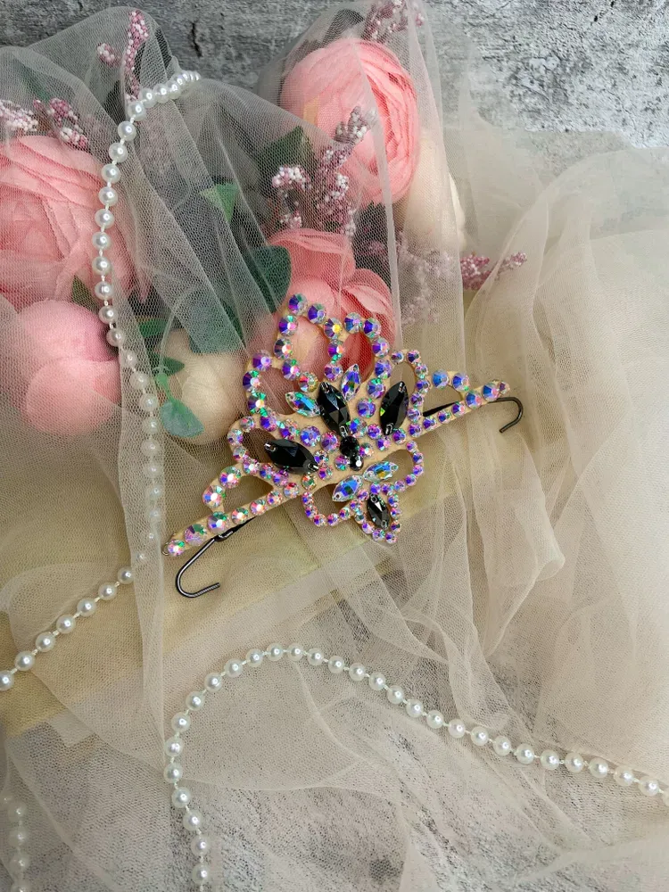 No. 3 RG Hair bun Crown (Beige-Black) view 2