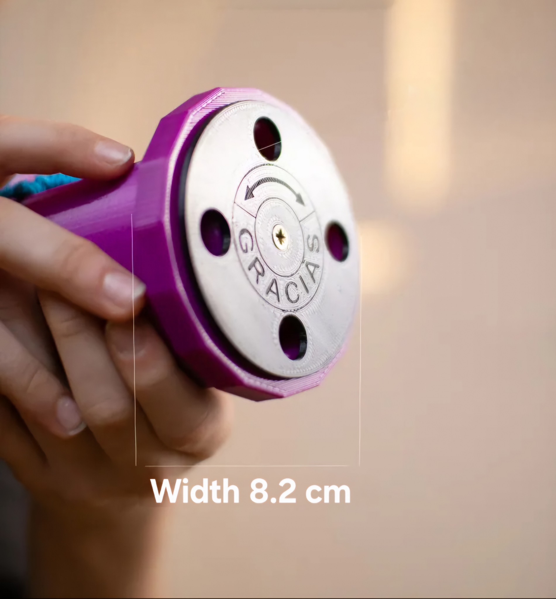 GRACIAS Ribbon Winder case (PURPLE) view 2