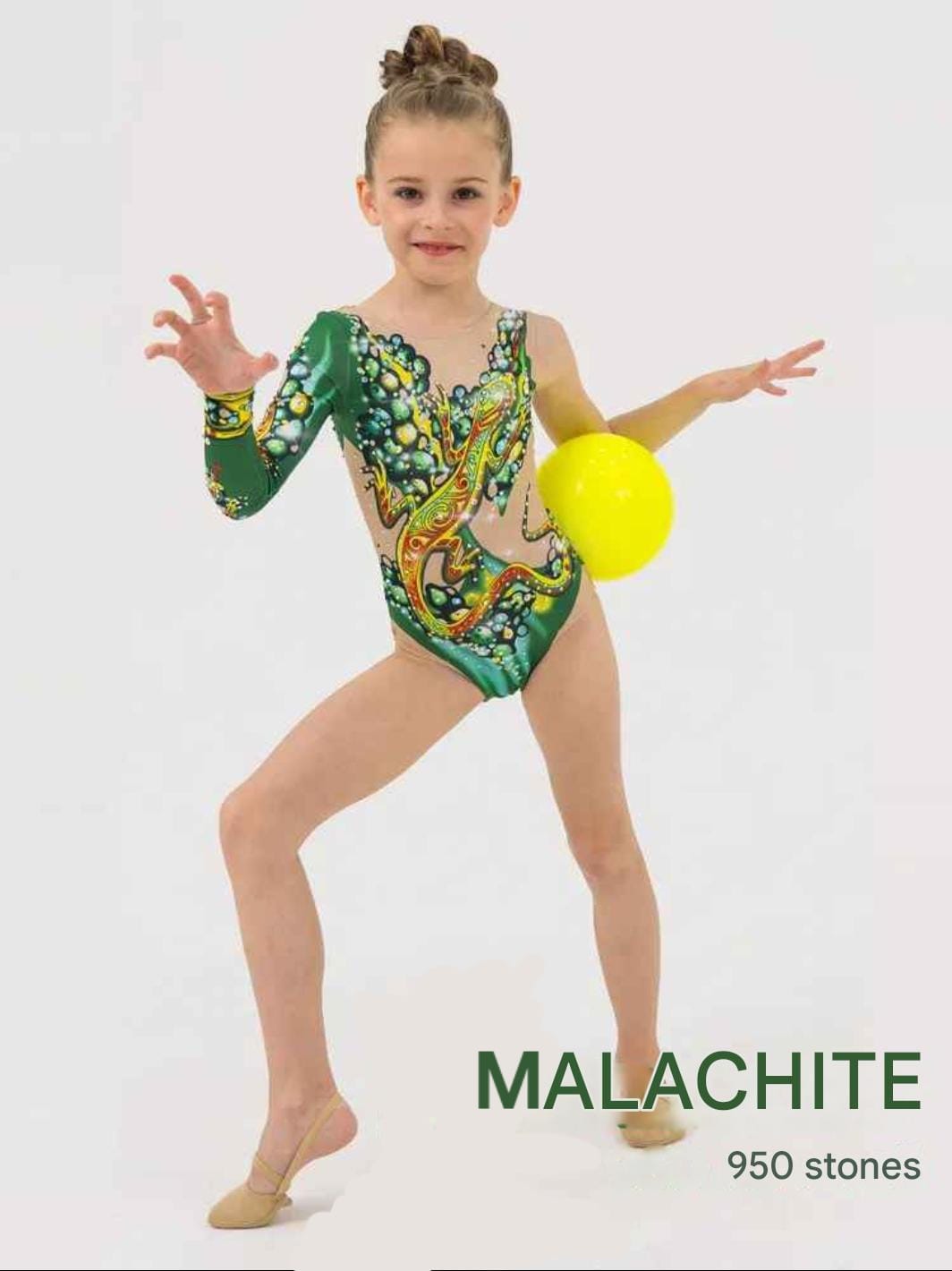 Leotard "MALACHITE" 38 (146-158cm)*