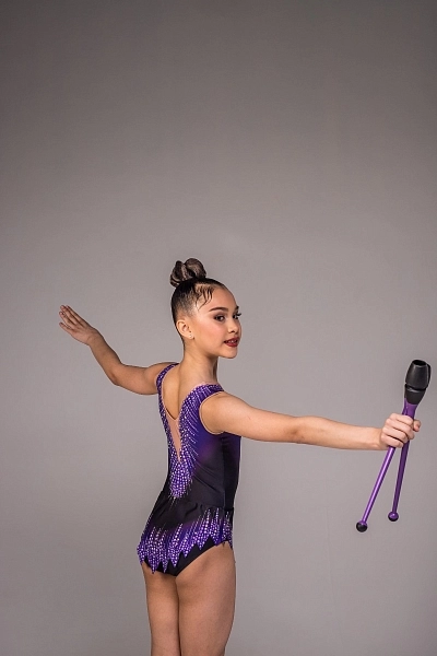 GF Leotard "Night Horizon" Purple, 38 (147-158cm)* view 6