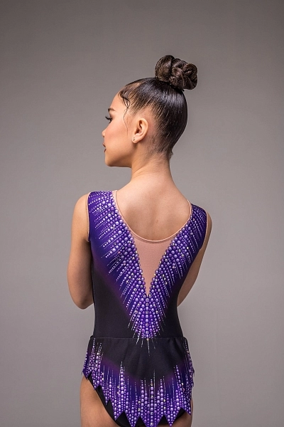GF Leotard "Night Horizon" Purple, 38 (147-158cm)* view 2