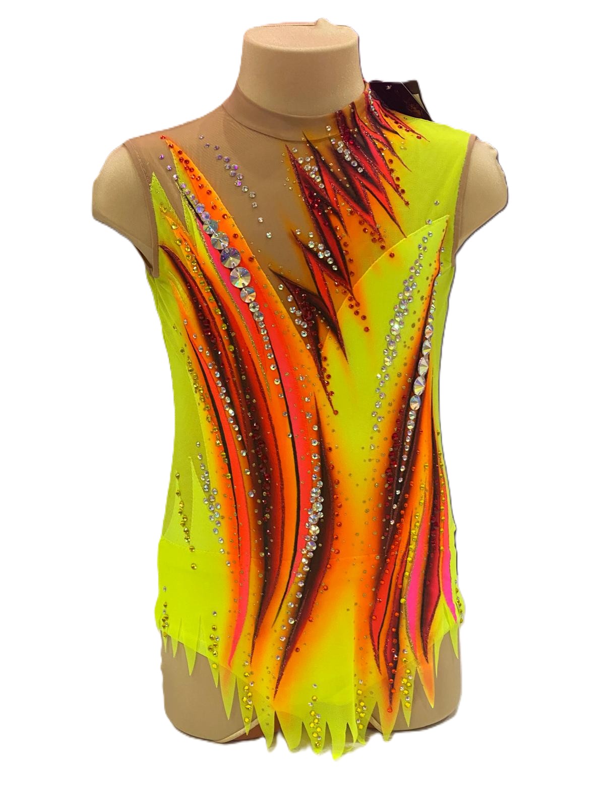 GF Leotard "Flame" 36 (141-146cm) Exclusive