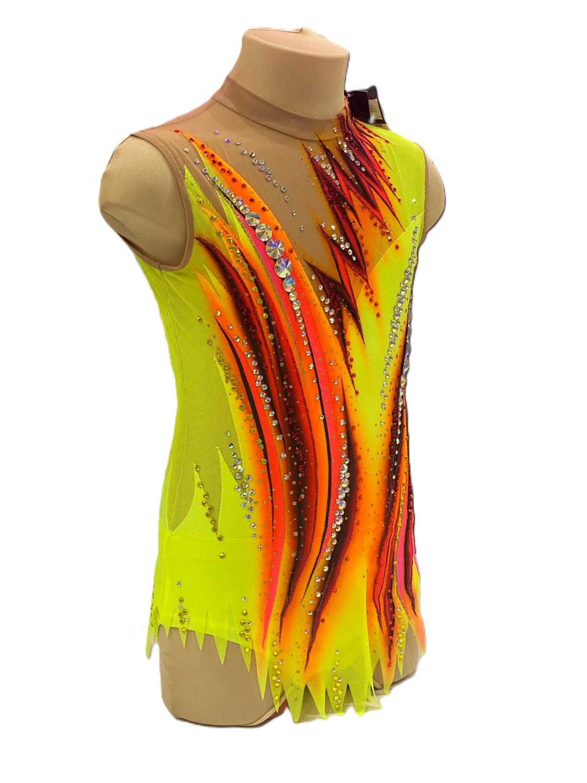 GF Leotard "Flame" 36 (141-146cm) Exclusive view 4