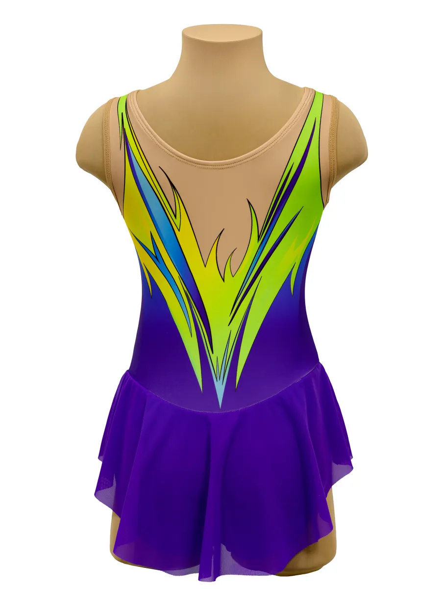 RG Leotard "Lumy" w/o rhinestones (134-140cm)* view 3