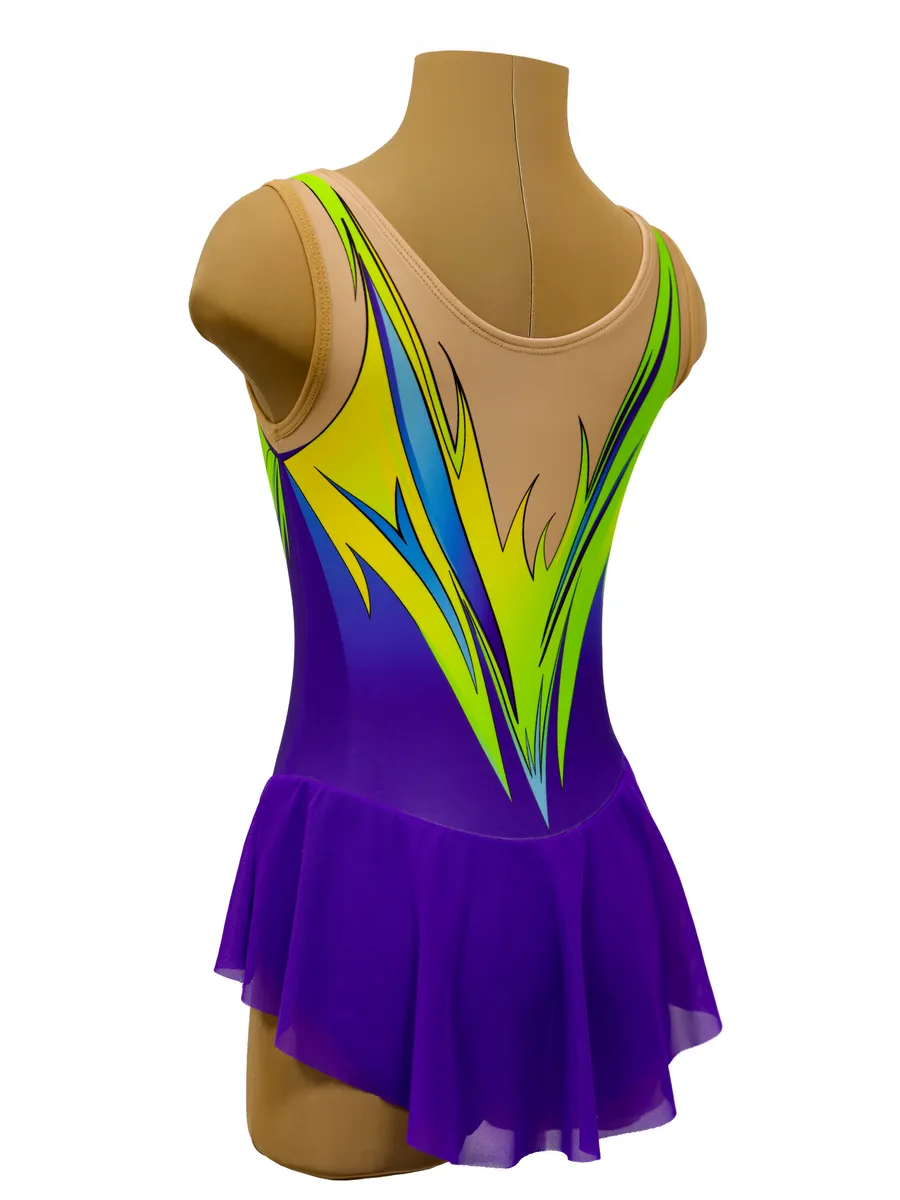 RG Leotard "Lumy" w/o rhinestones (134-140cm)* view 4