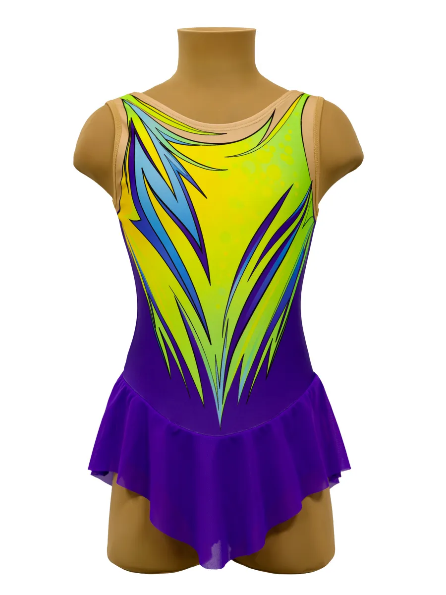 RG Leotard "Lumy" w/o rhinestones (134-140cm)* view 2