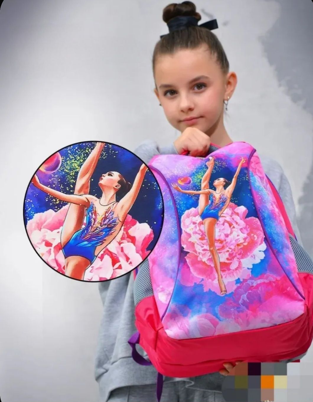 VARIANT 216 M Gymnastics Sublimated backpack. (M) view 2