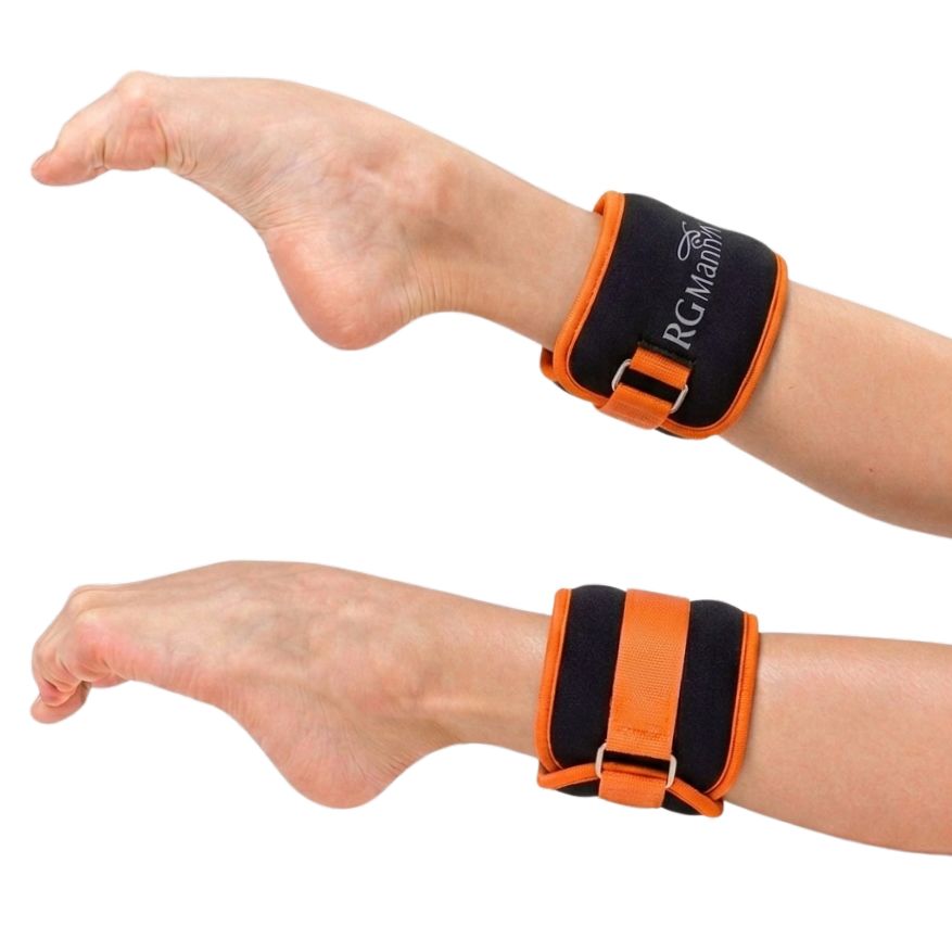 RG MANIYA Arm/Leg Weights 300g (Orange) view 2