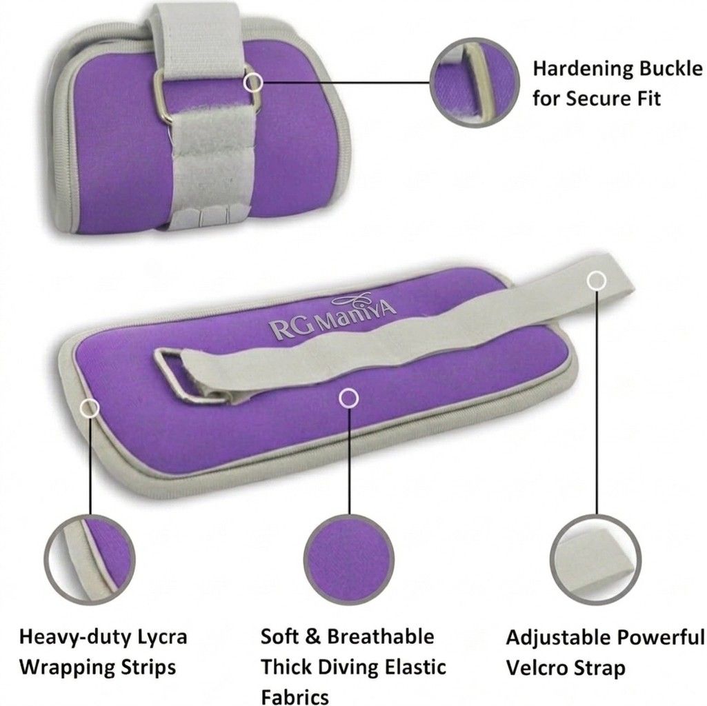 RG MANIYA Arm/Leg Weights 250 g(Violet) view 2