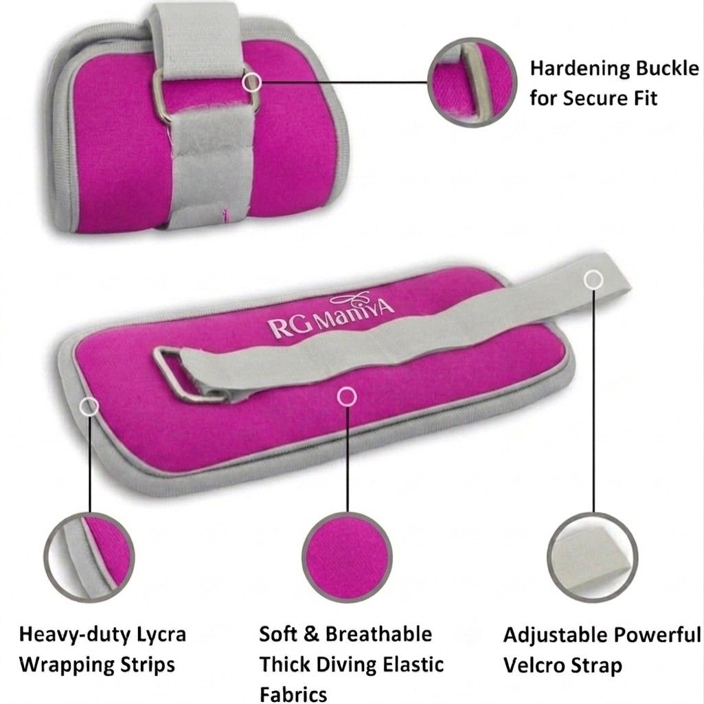 RG MANIYA Arm/Leg Weights 200 g (Pink) view 2