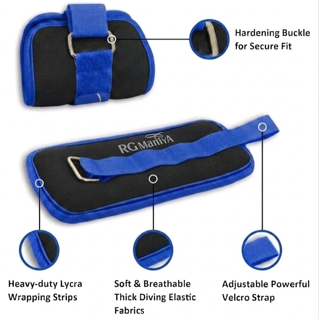 RG MANIYA Arm/Leg Weights 500 g (Blue) view 2
