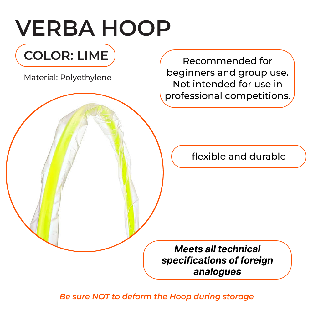 VERBA Sport Hoop 90 cm (Lime) view 2