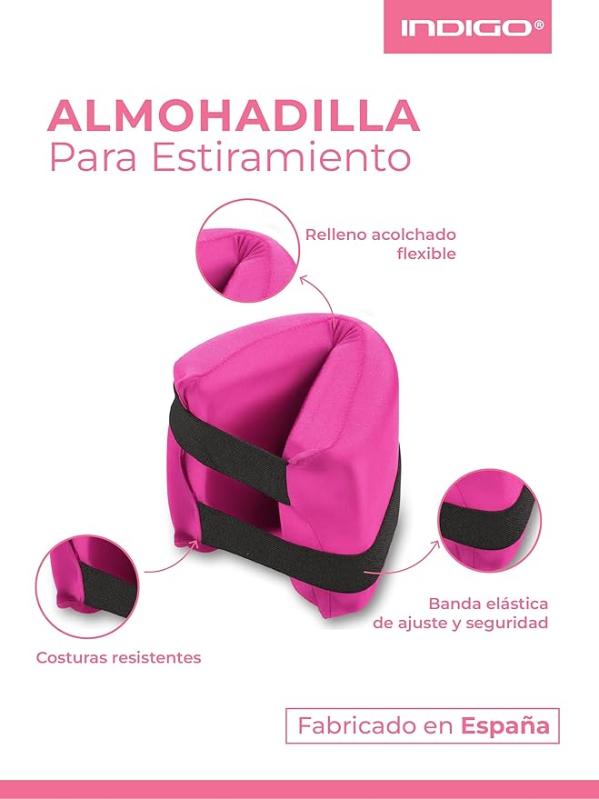 INDIGO Stretch mat 24.5x12.5x5 cm SM-358 (Pink) view 3