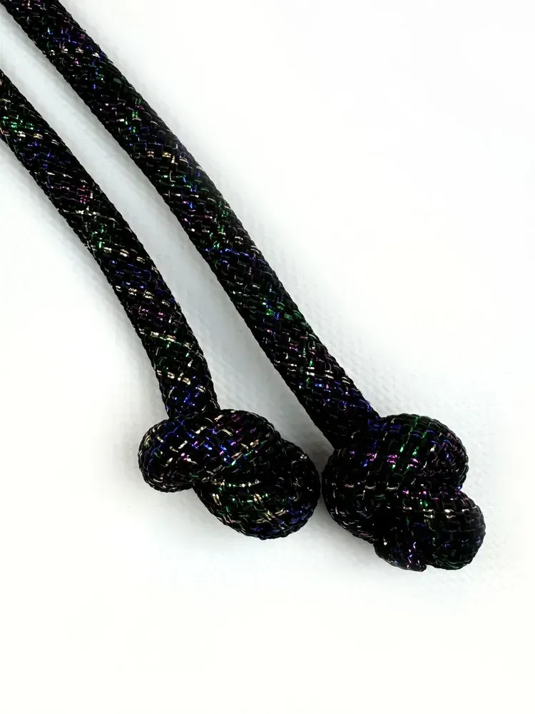 Gracia CARAMEL Rope, Black Lurex, 3 m view 5