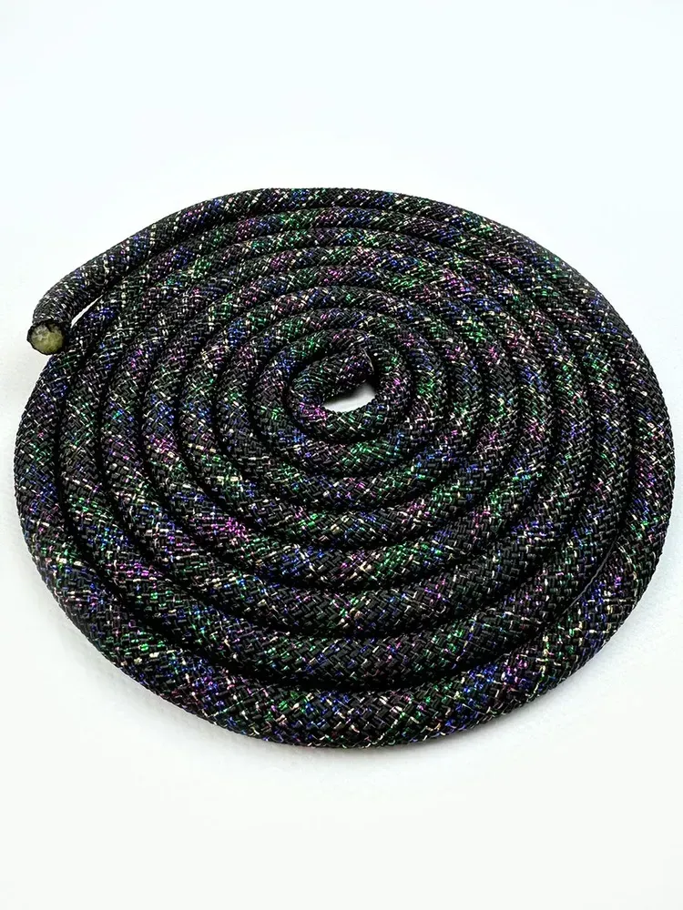 Gracia CARAMEL Rope, Black Lurex, 3 m view 2
