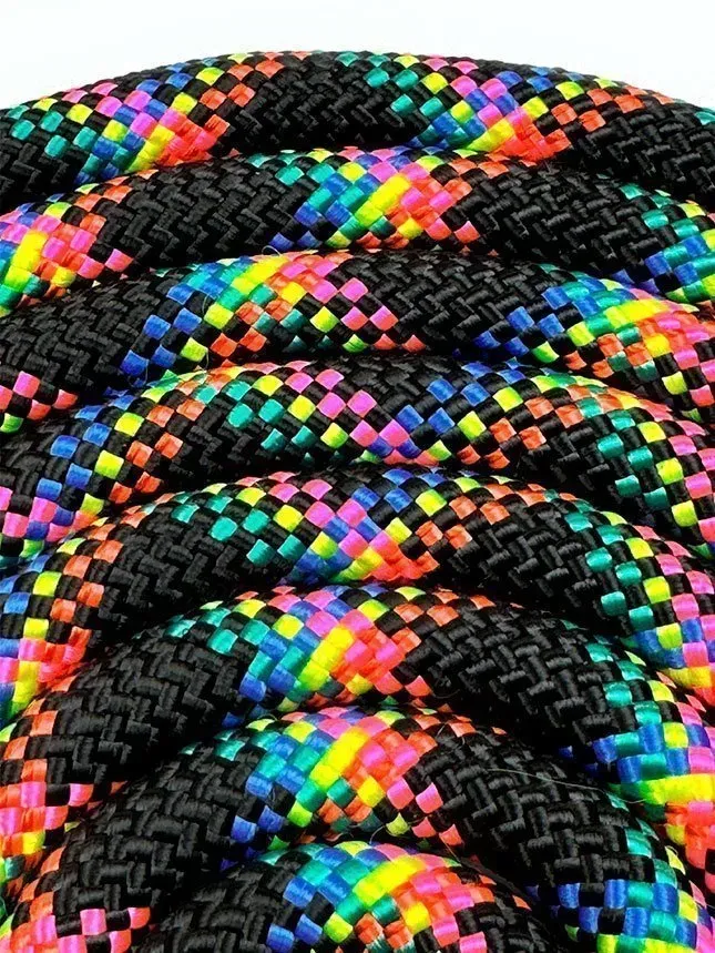 Gracia CARAMEL Rope, Black-Pink-Yellow-Blue, 2,5 m view 3