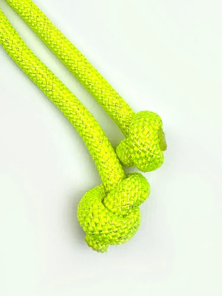 Rialitta Rope 3 m, Yellow-Lime Lurex (04) view 6