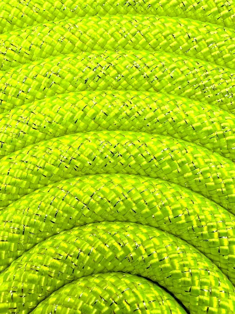 Rialitta Rope 3 m, Yellow-Lime Lurex (04) view 4