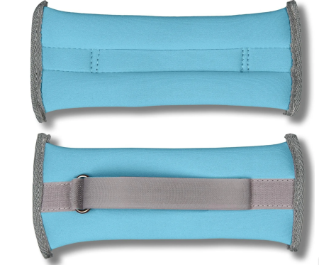INDIGO Arm/leg weights 1 kg neoprene SM-262, Light Blue