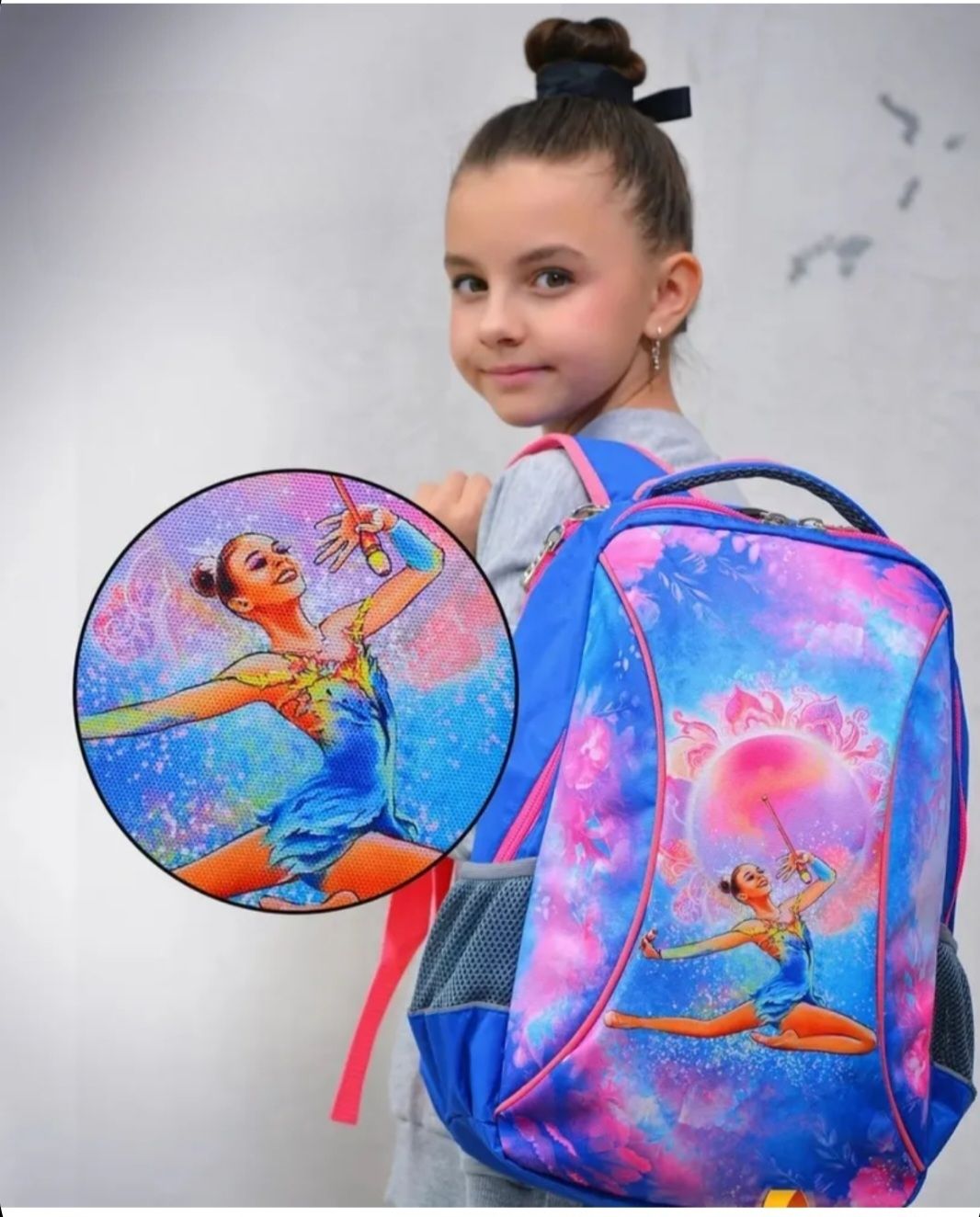VARIANT 217 M Gymnastics Sublimated backpack. (M) view 7