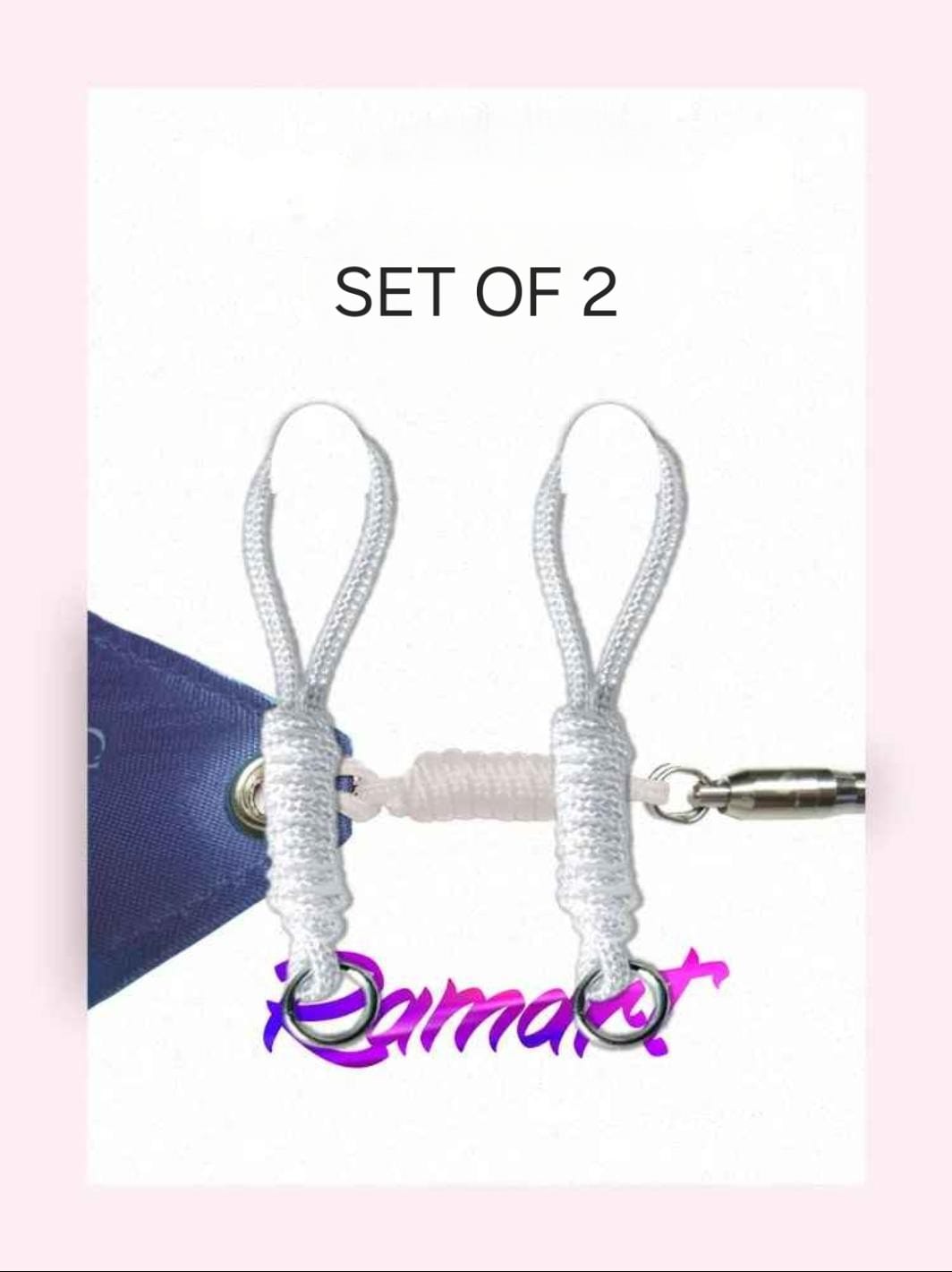 RAMART Swivel, Nylon White, Set of 2pcs.* view 3