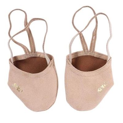 SOLO Half Socks OB52-75 Vegan suede lightweight textile, Skin, Gold (30-40) view 2
