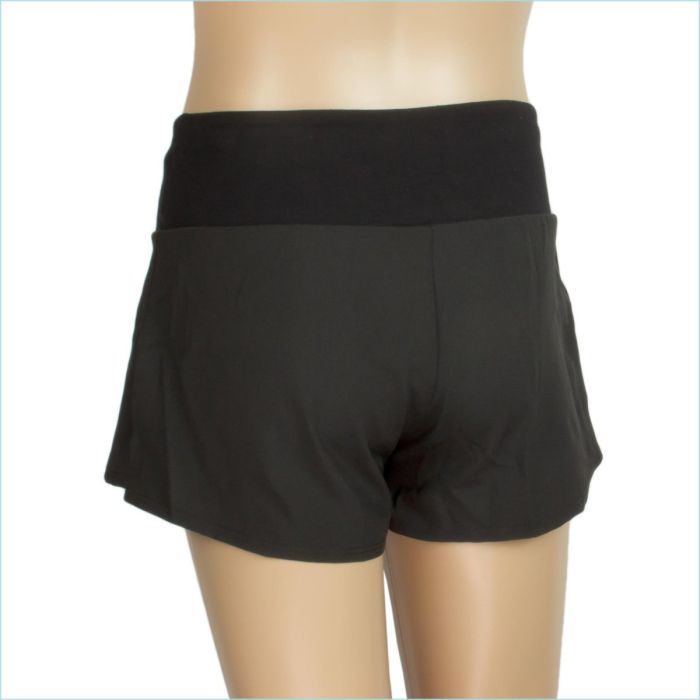 SOLO Wide band double-layered shorts, Black RG767-107 (34-42) view 6