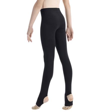 SOLO Base leggings with a heel cutout, cotton, Black FD 702-107 (28-42) view 2