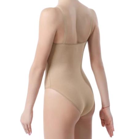 SOLO Underwear leotard with straps, cotton, SUNTAN,  BD50-4 (34-44) view 3