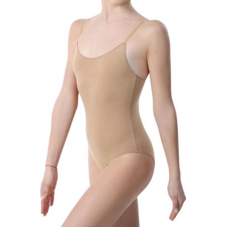 SOLO Underwear leotard with straps, cotton, SUNTAN,  BD50-4 (34-44) view 2