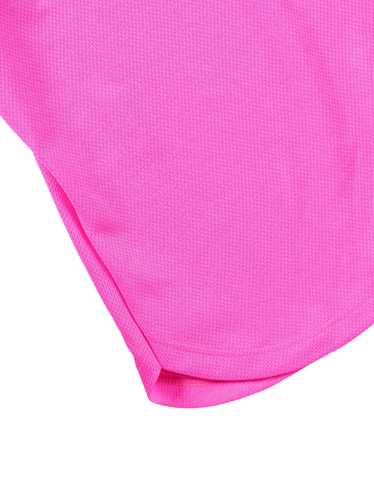 SOLO Loose fit scoop neck tank top RG415-118 (32-40) Pink Neon view 3