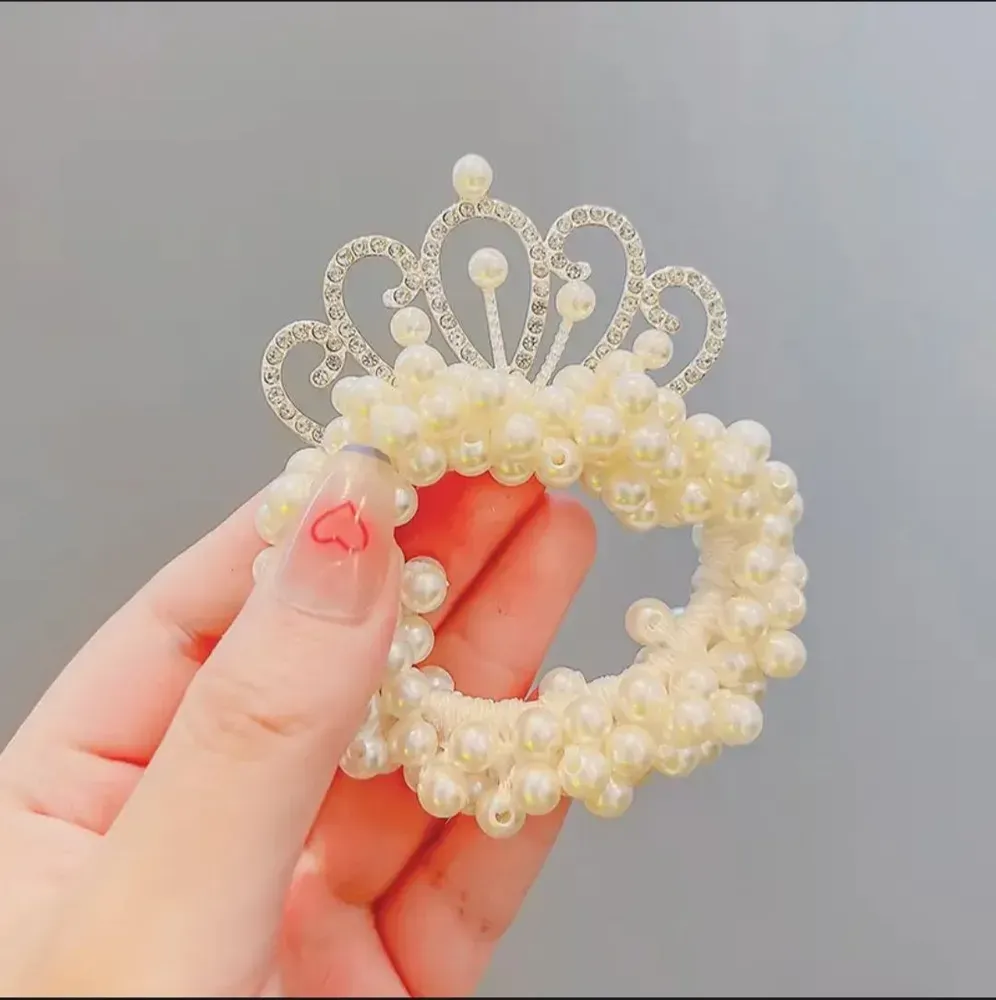 RG Crown Tiara with Pearls band, 1 view 3