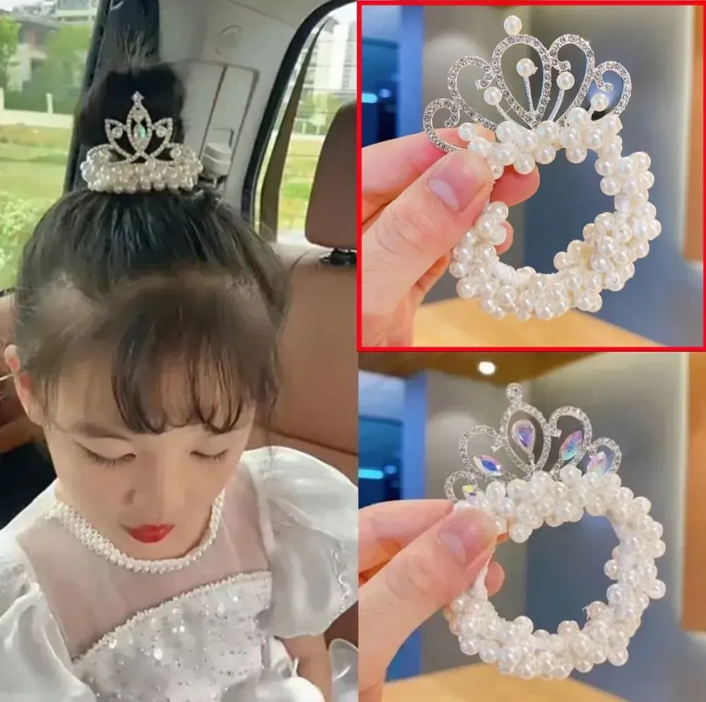 RG Crown Tiara with Pearls band, 1 view 4
