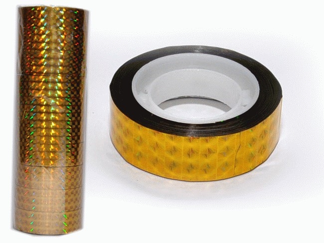 RG Tape for Gymnastics Hoop and Clubs (Gold) view 4