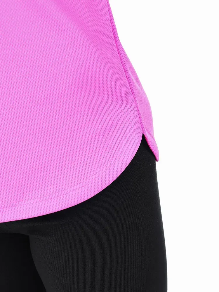 SOLO Racerback tank top, polyester RG414-118 (34-42) Pink Neon view 5