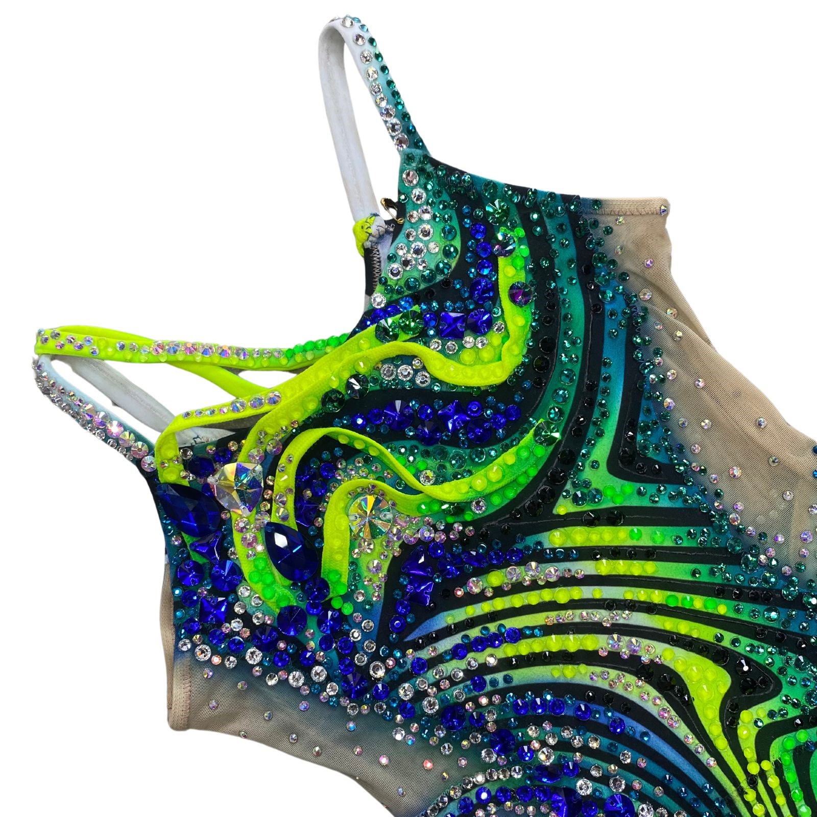 Leotard Butterfly, Yellow-Blue №13 view 3