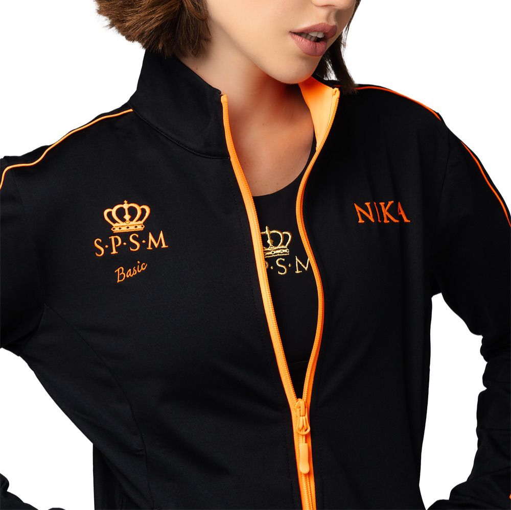 SPSM Track Suit Basic, Black-Orange. view 3