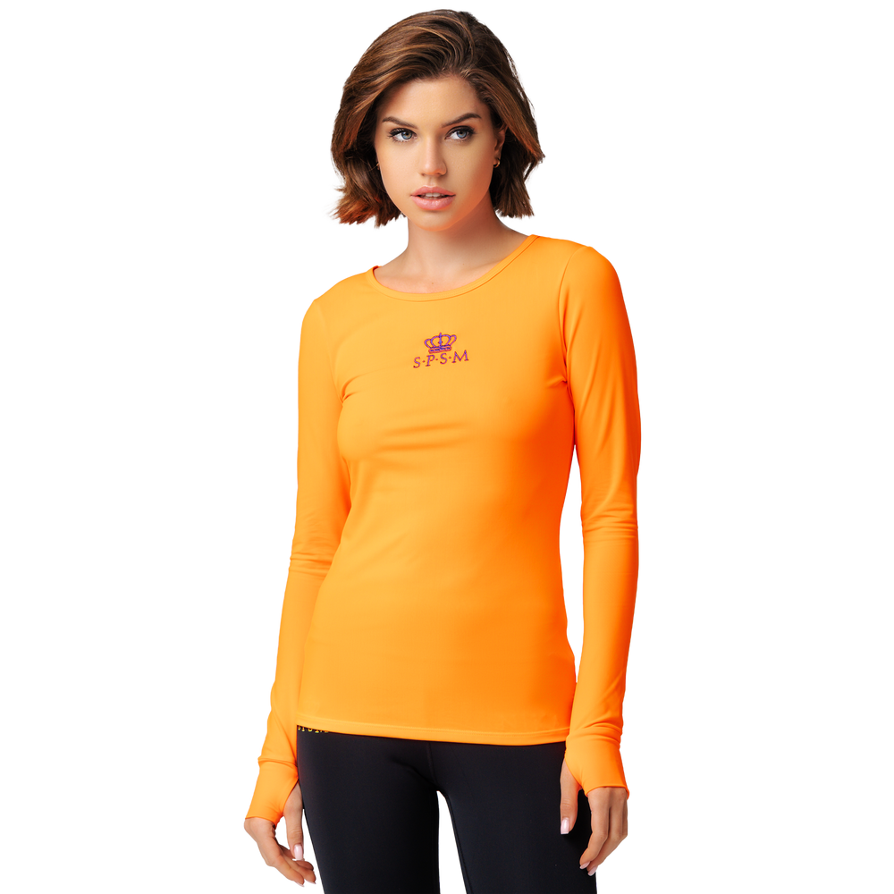 S.P.S.M Longsleeve, Orange view 2