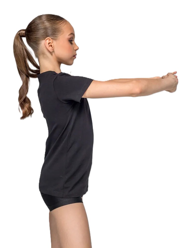 GF, QGA Training T-shirt, Black, Basic with Logo QG, Cotton (34-38) view 7