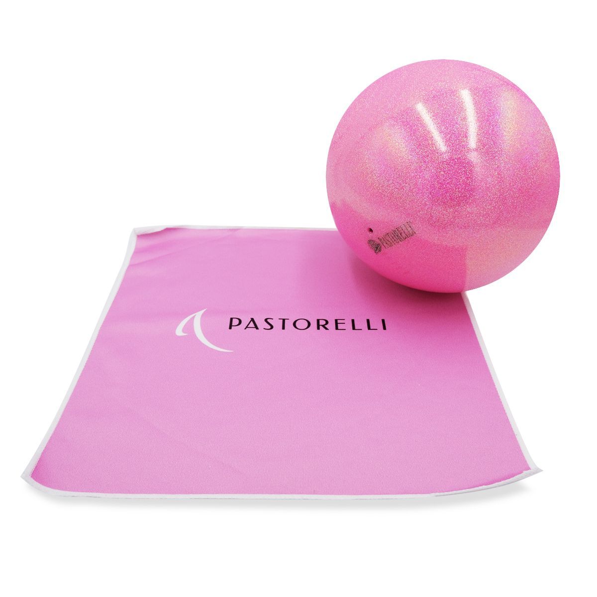 PASTORELLI Logo Ball cleaning cloth, Pink (01119) view 2