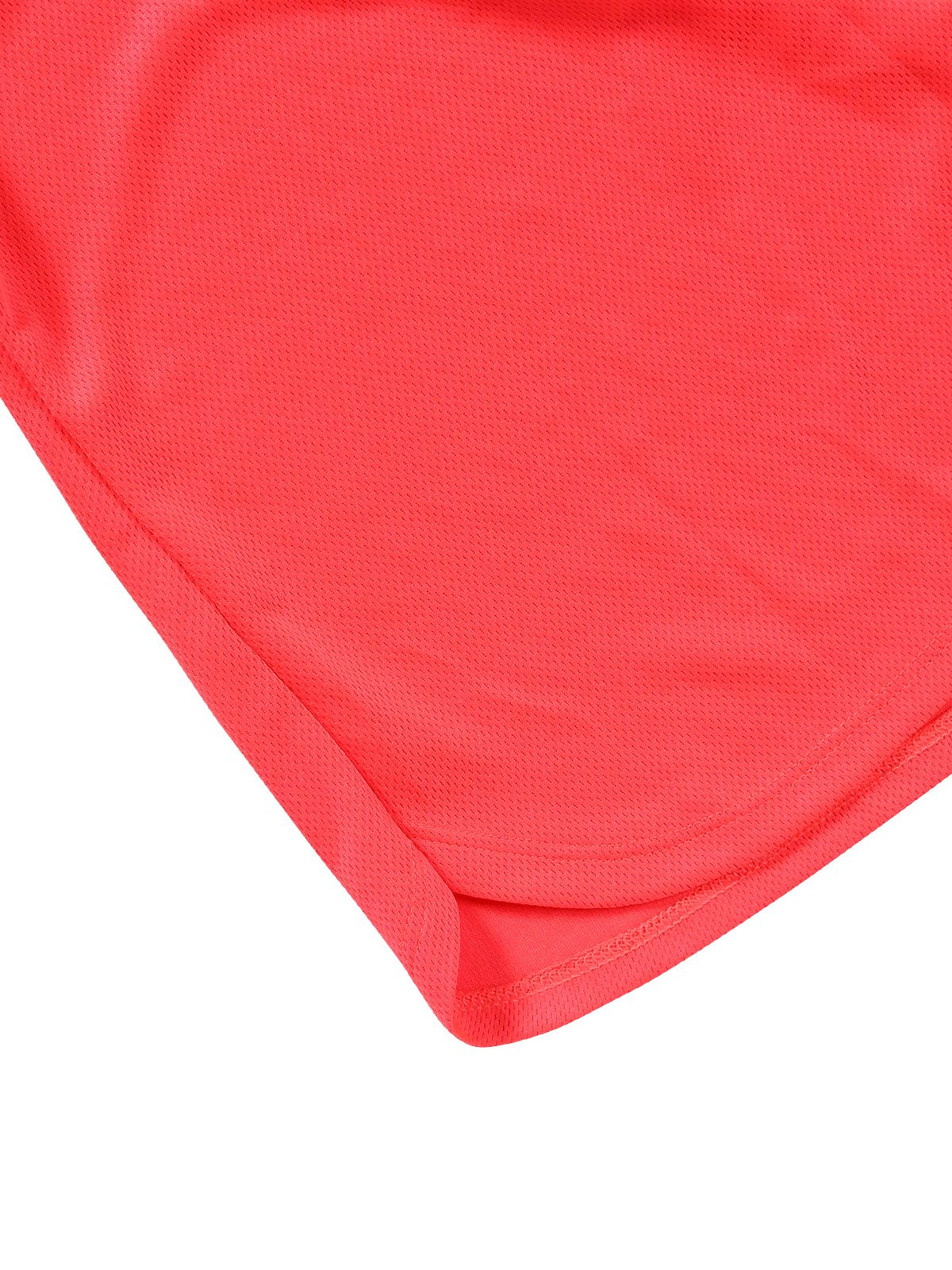 SOLO Loose fit scoop neck tank top RG415-116 (34-40) Orange Neon view 4