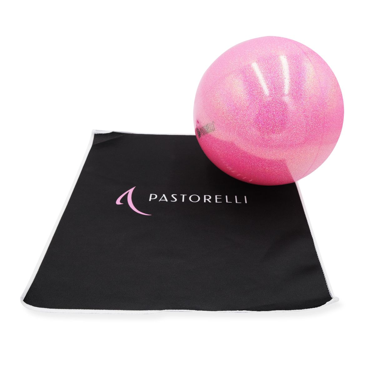 PASTORELLI Logo Ball cleaning cloth, Black (01120) view 2