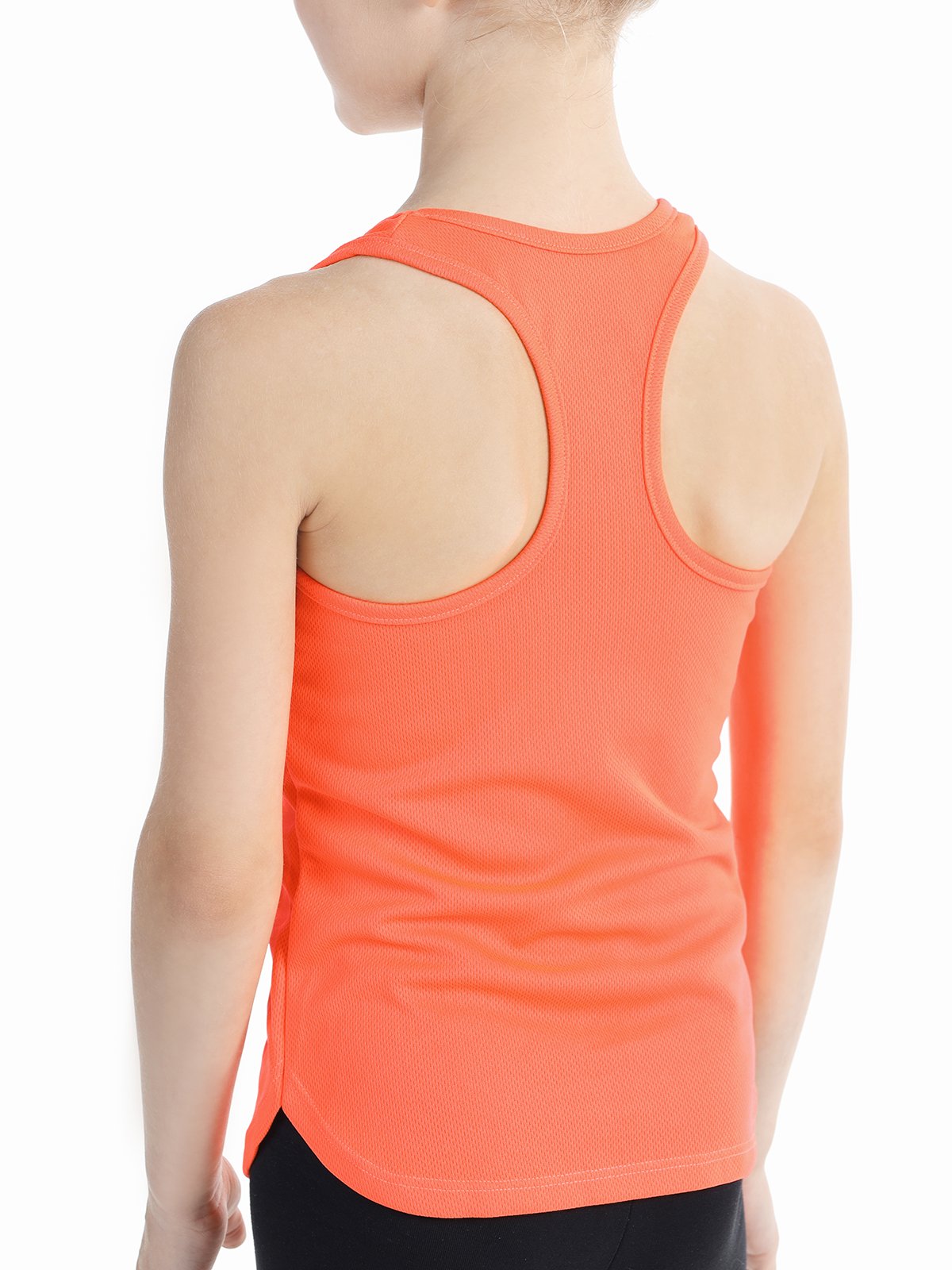 SOLO Racerback tank top, polyester, Orange Neon RG414-116 (32-42) view 3