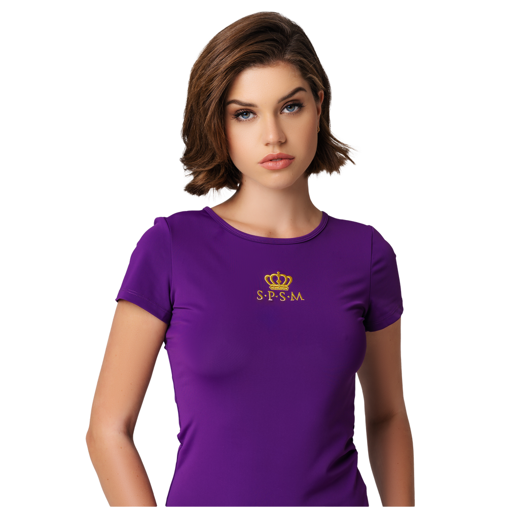 SPSM T-shirt (Purple) view 2